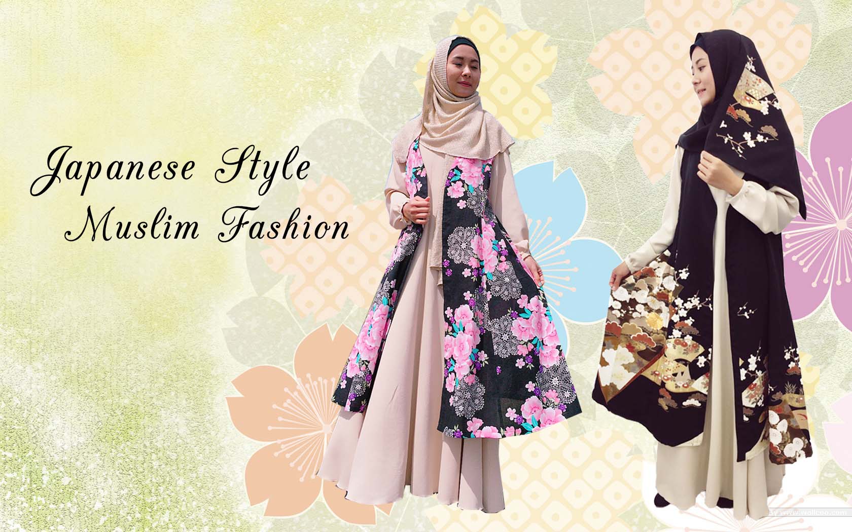 Mink Long Muslim Dress 279313V - Neva-style.com