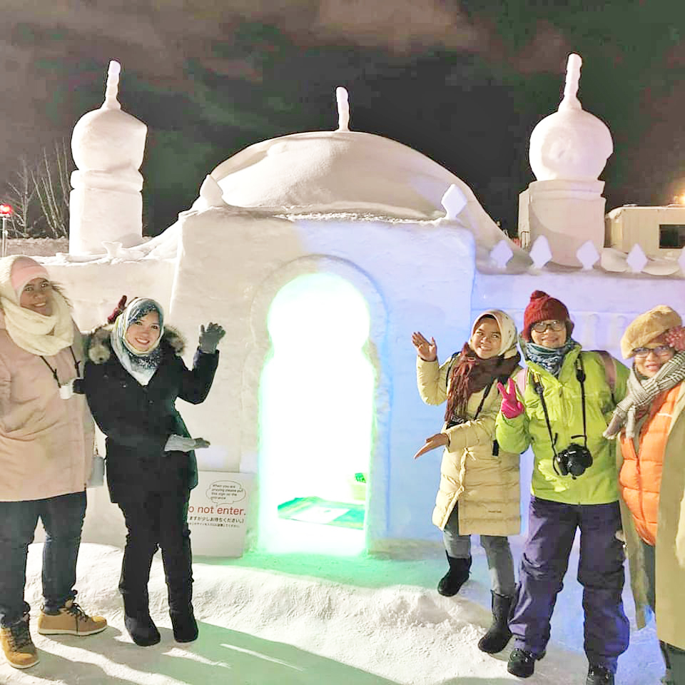 [Report] The 60th Asahikawa Winter Festival in that Muslim Friendly