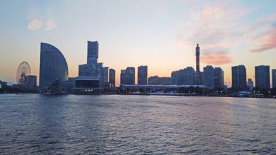 The scenic Yokohama