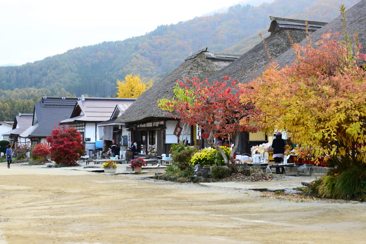 江戸の街並みが今でも残る 大内宿 おおうちじゅく Food Diversity Today