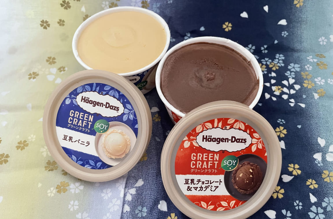 ハーゲンダッツ ジャパンの豆乳アイスGREEN CRAFT（グリーンクラフト